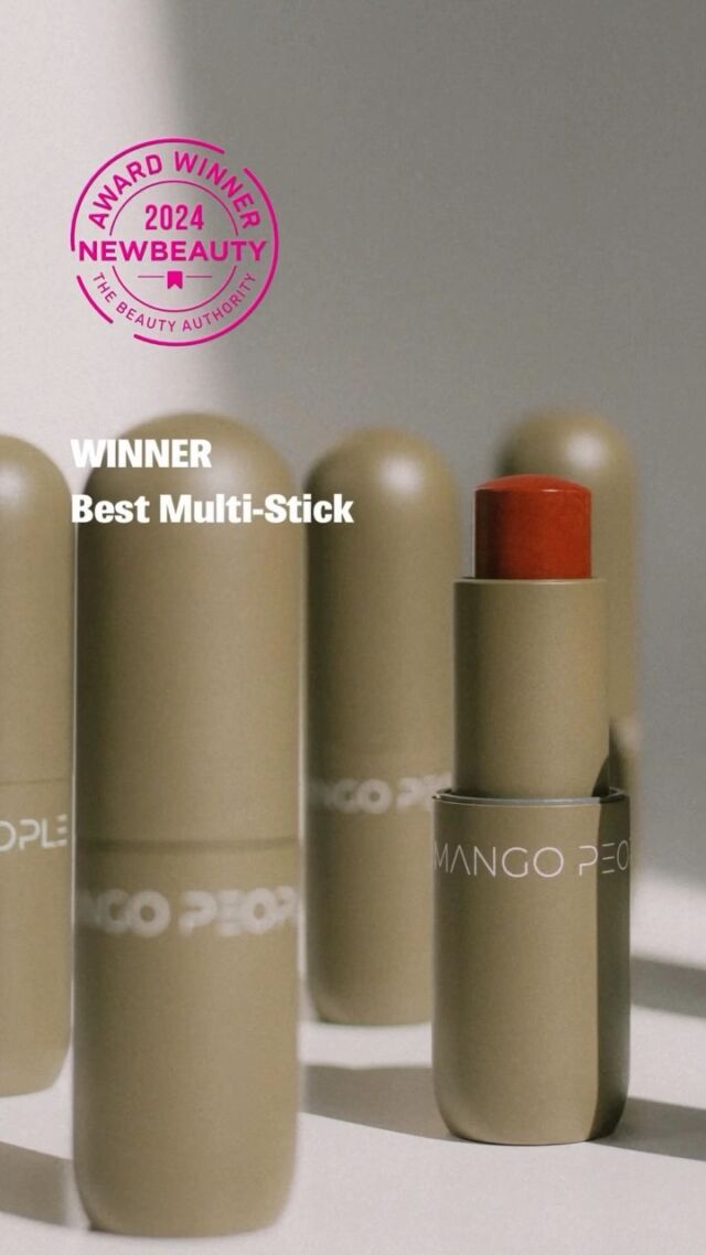 We’re thrilled to share that we secured a 2024 @newbeauty Beauty Award for @mangopeoplecosmetics 👏🎉

Product: Mango People Multi Stick

Category: Best Multi-Stick 

New Beauty Review: Perfect for the beauty lover who’s always on the go, Mango People Multi Stick is an all-in-one lip and cheek color, infused with Ayurvedic adaptogens for a pretty, natural flush.

Editor Credibility: “I don’t carry a lot of make up products with me out of the house, but this is the exception. Whether I need a complexion touch-up or a pop of color on my lips, the stick does it all and takes up virtually no space in my over-crowded @baggu.” — @isabellebuneo, Editorial Assistant